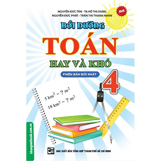 [Download sách] Bồi Dưỡng Toán Hay Và Khó Lớp 4 