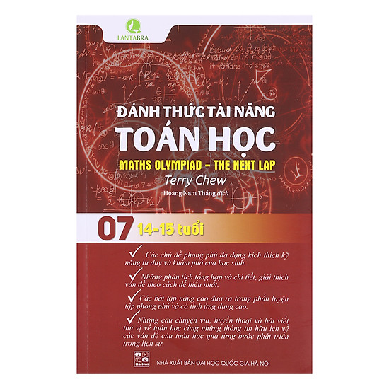 [Download Sách] Đánh Thức Tài Năng Toán Học - Tập 7 (14-15 Tuổi)