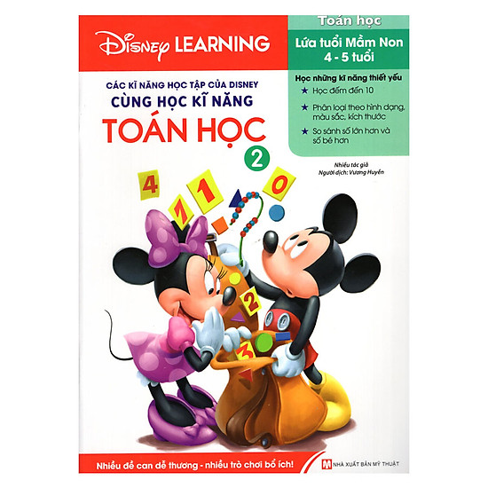 [Download sách] Disney Learning - Cùng Học Kĩ Năng Toán Học 2