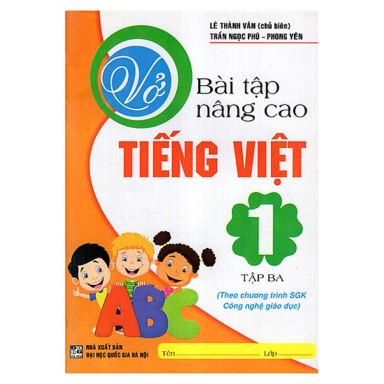 Vở Bài Tập Nâng Cao Tiếng Việt 1 (Tập 3)