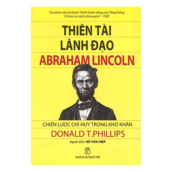 [Download Sách] Thiên Tài Lãnh Đạo Abraham Lincoln