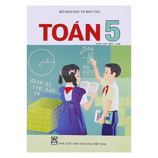 [Download Sách] Sách Toán Lớp 5 (Song Ngữ Việt - Anh)