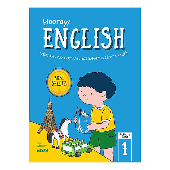 [Download Sách] Hooray English - Tiếng Anh Vừa Học Vừa Chơi Dành Cho Bé Từ 4-6 Tuổi (Activity Book 1)