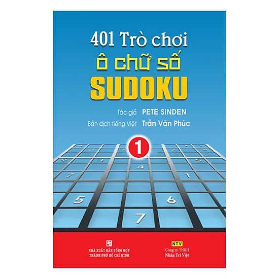 401 Trò Chơi Ô Chữ Số Sudoku - Tập 1