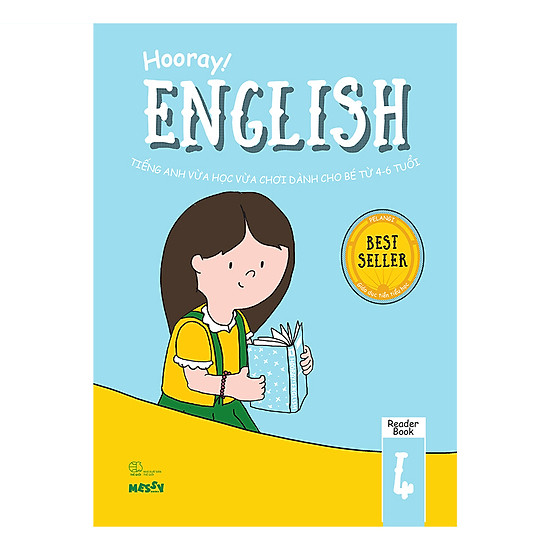 Hooray English - Tiếng Anh Vừa Học Vừa Chơi Dành Cho Bé Từ 4-6 Tuổi (Reader Books 4)