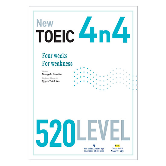 New TOEIC 4n4 - 520 Level (Kèm CD)