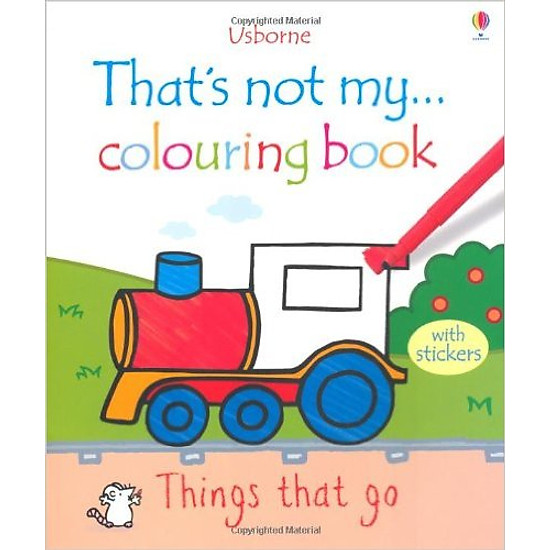 That's Not My… Colouring Book: Things That Go