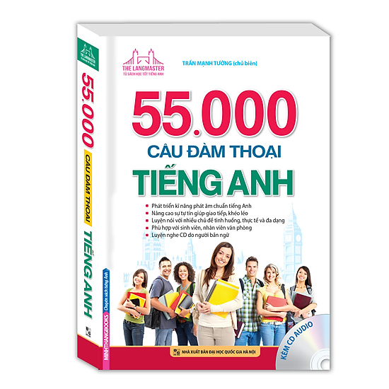 55.000 Câu Đàm Thoại Tiếng Anh (Kèm CD) - Tái Bản