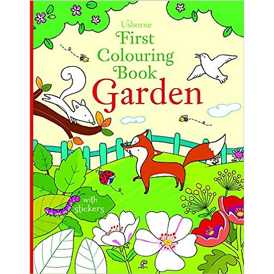 [Download Sách] First Colouring Book Garden