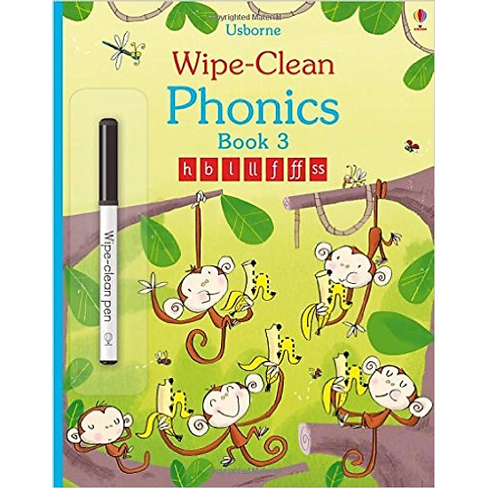 Wipe-clean Phonics Book 3