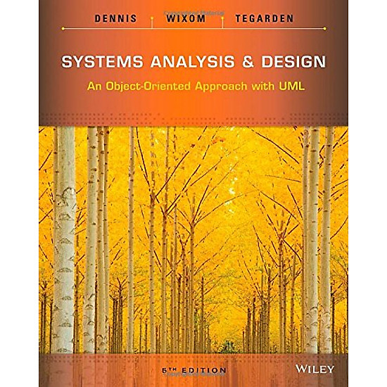 Systems Analysis And Design With Uml Fifth Edition