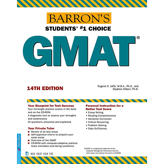 [Download Sách] Barron's GMAT 14th Edition (Không Kèm CD)