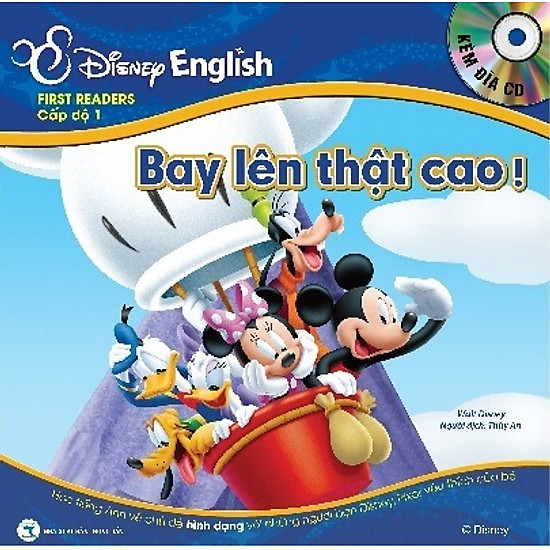 [Download Sách] Disney English - Cấp độ 1: Bay Lên Thật Cao ! + Bác Sĩ Daisy (Kèm CD)