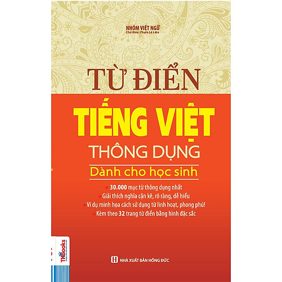 [Download Sách] Từ Điển Tiếng Việt Thông Dụng Dành Cho Học Sinh (Bìa Cam)