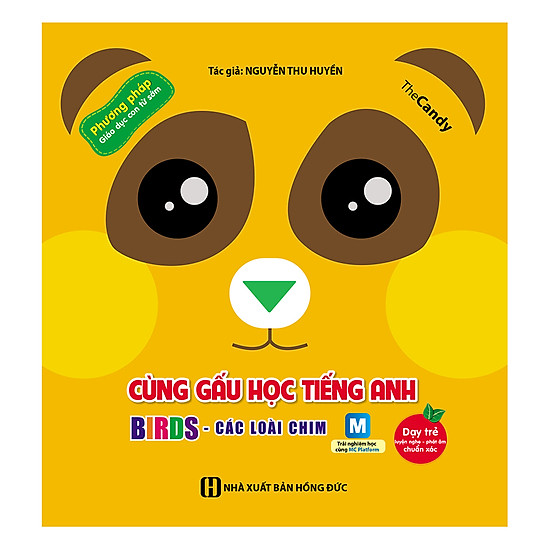 [Download Sách] Cùng Gấu Học Tiếng Anh - Các Loài Chim