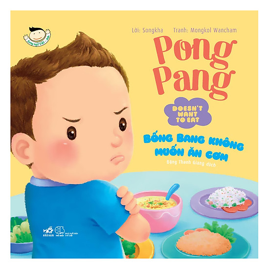 [Download Sách] Picture Book - Pong Pang: Bống Bang Không Muốn Ăn Cơm