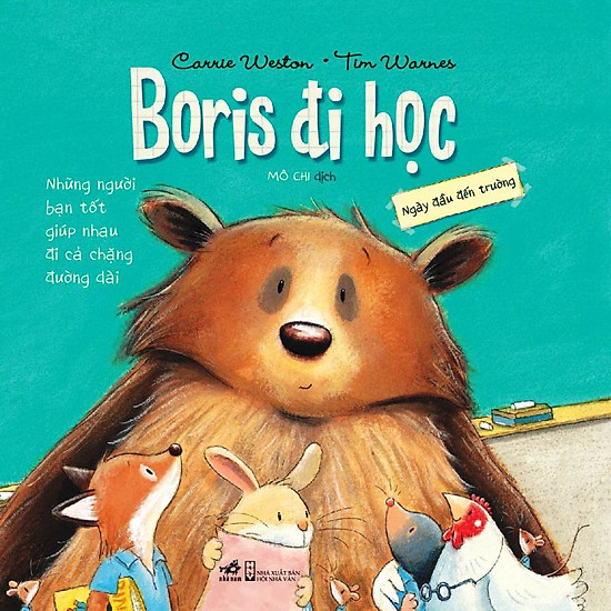 Ngày đầu đến trường - Boris đi học (Ảnh: Tiki)