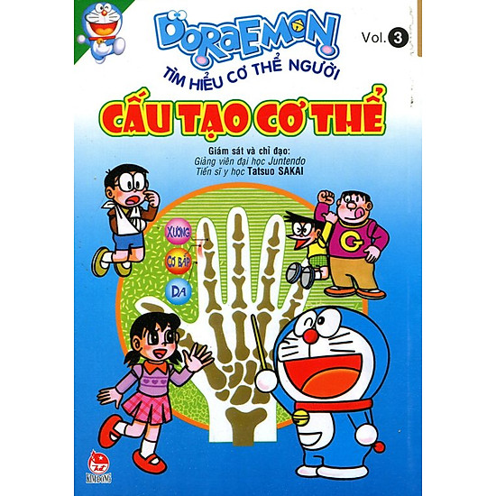 [Download Sách] Doraemon Tìm Hiểu Cơ Thể Người - Cấu Tạo Cơ Thể