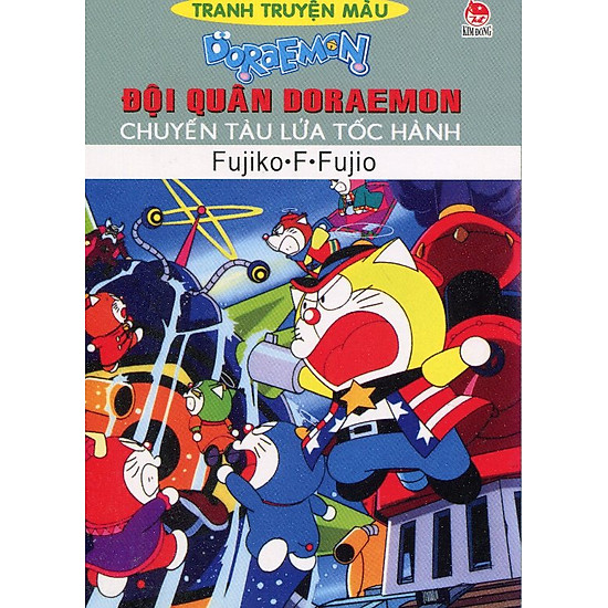 Đội Quân Doraemon - Chuyến Tàu Lửa Tốc Hành (Truyện Tranh Màu)