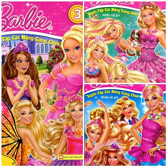 [Download Sách] Combo Tuyển Tập Các Nàng Công Chúa Barbie