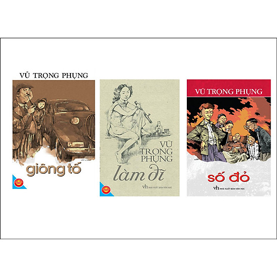 Combo Giông Tố - Số Đỏ - Làm Đĩ (Đinh Tị Books)