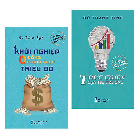 Combo Sách: Khởi Nghiệp Thực Chiến (Bộ 2 quyển)