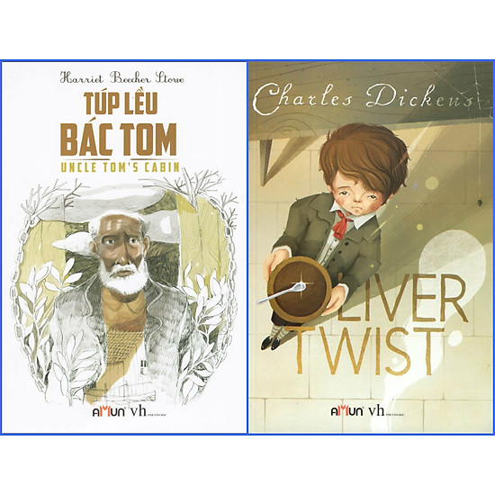 Combo Oliver Twist - Túp Lều Bác Tom (Đinh Tị Books)