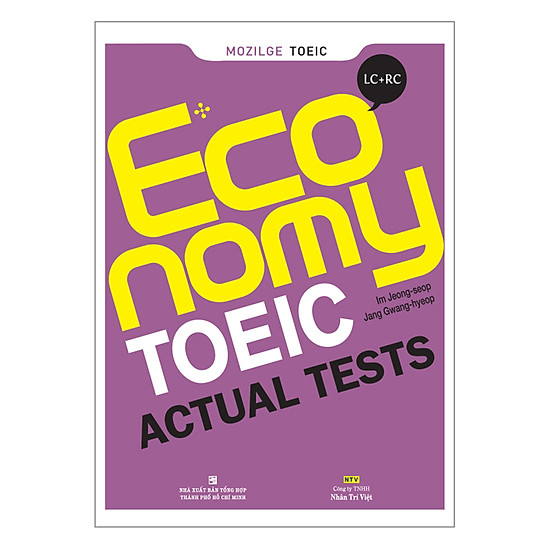 Economy Toeic Actual Tests (Kèm CD)