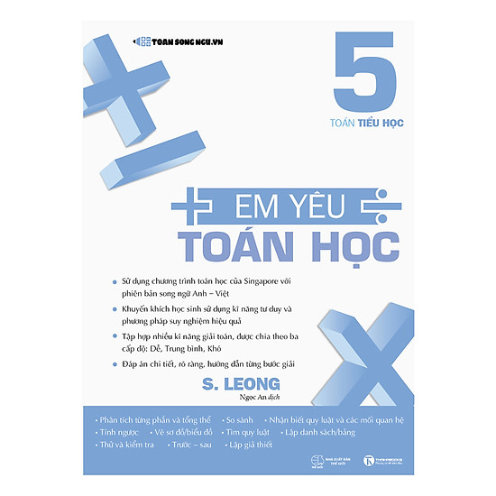 [Download sách] Em Yêu Toán Học - Tập 5