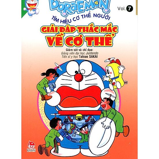 Doraemon Tìm Hiểu Cơ Thể Người - Giải Đáp Thắc Mắc Về Cơ Thể Người