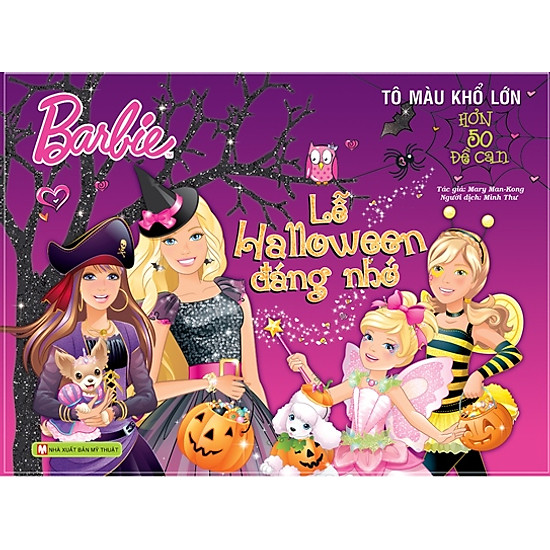 [Download Sách] Tô Màu Khổ Lớn Barbie - Lễ Haloween Đáng Nhớ