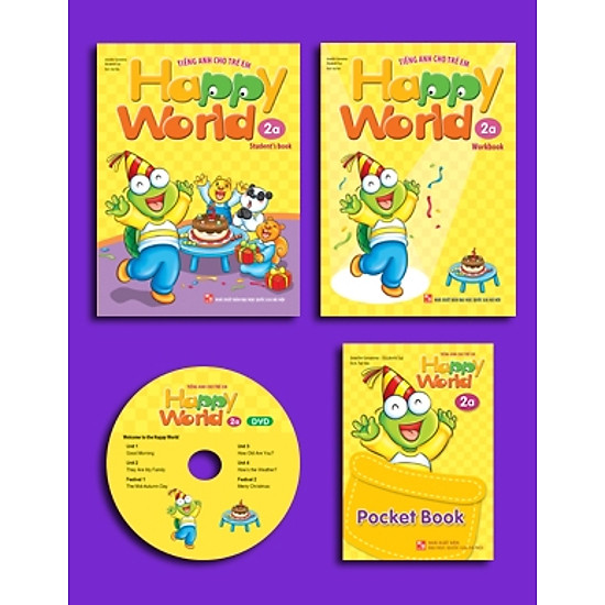 Happy World - Tiếng Anh Cho Trẻ Em - Bộ 2a