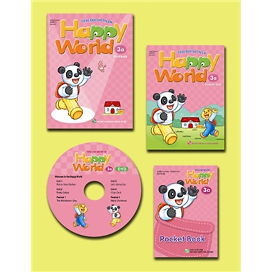 Happy World - Tiếng Anh Cho Trẻ Em - Bộ 3a