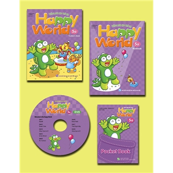 Happy World - Tiếng Anh Cho Trẻ Em - Bộ 5a