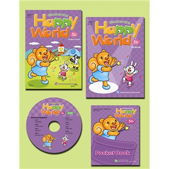 Happy World - Tiếng Anh Cho Trẻ Em - Bộ 5b