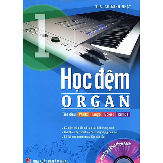 [Download Sách] Học Đệm Organ - Tập 1 (Kèm CD)