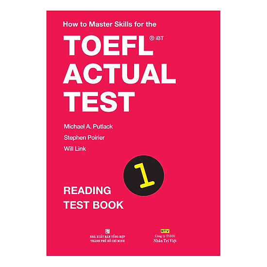 How To Master Skills For The TOEFL iBT Actual Test: Reading Test Book 1