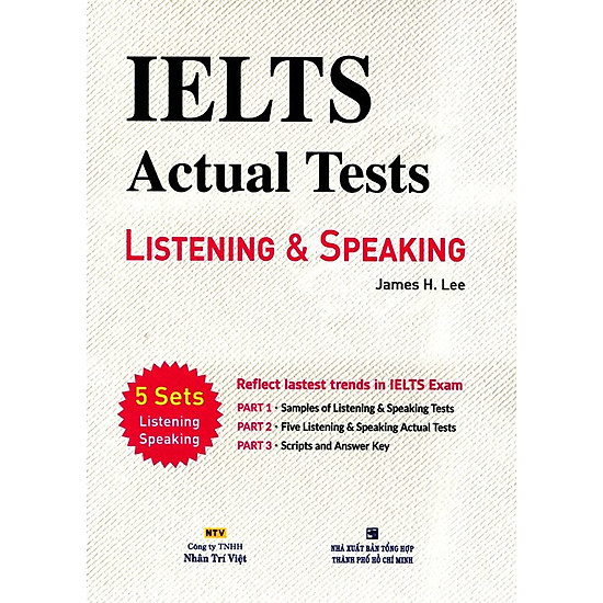 IELTS Actual Test Listening & Speaking (Kèm CD)