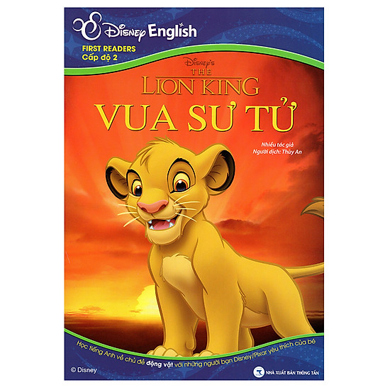 Disney English - Cấp Độ 2: Vua Sư Tử (Không CD)