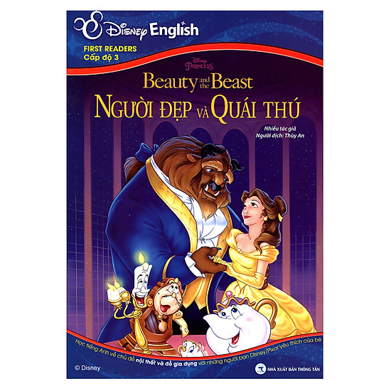[Download Sách] Disney English - Cấp Độ 3: Người Đẹp Và Quái Thú (Không CD)