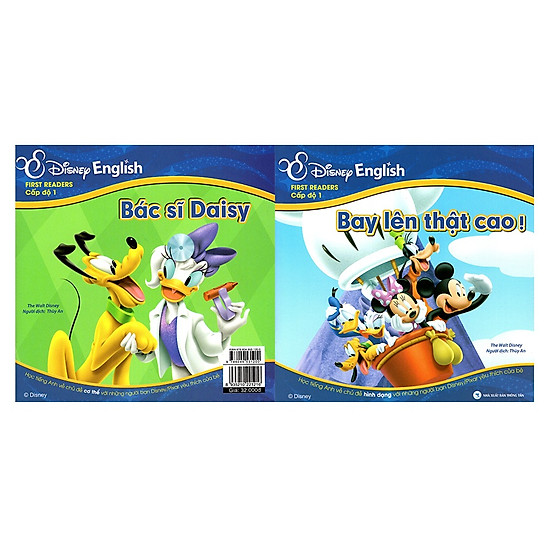 [Download Sách] Disney English - Cấp Độ 1: Bay Lên Thật Cao! - Bác Sĩ Daisy (Không CD)