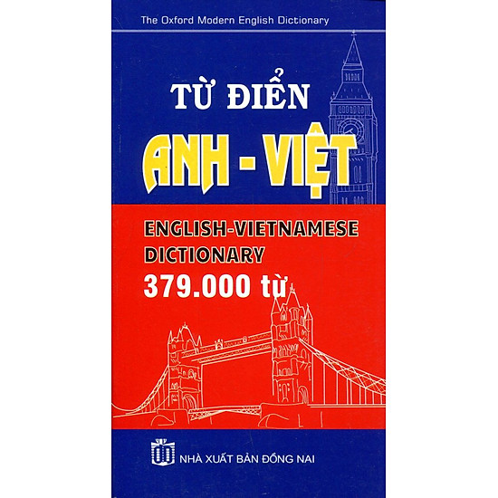[Download sách] Từ Điển Anh - Việt 379.000 Từ (Tái Bản)