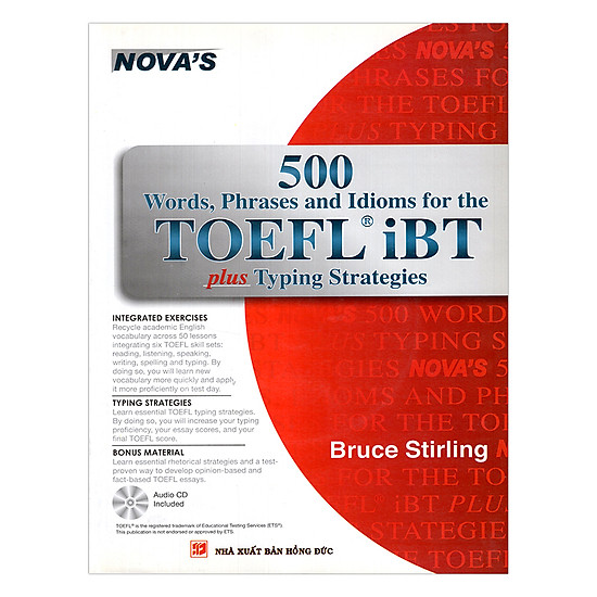 500 Words, Phrases, Idioms For The TOEFL iBT Plus Tying Strategies