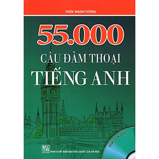 55.000 Câu Đàm Thoại Tiếng Anh (Kèm CD)