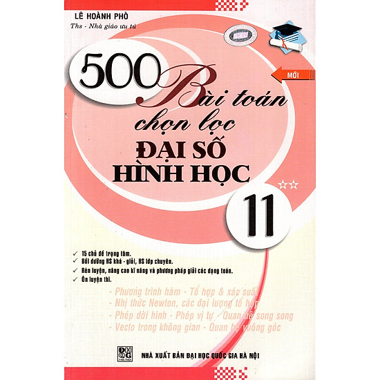 500 Bài Toán Chọn Lọc Đại Số Hình Học Lớp 11 (Tập 2)