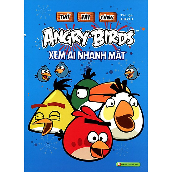 [Download Sách] Thử Tài Cùng Angry Birds - Xem Ai Nhanh Mắt