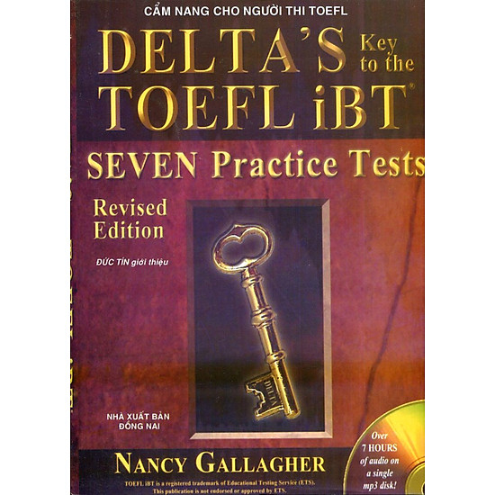 [Download Sách] Cẩm Nang Cho Người Thi TOEFL - Delta’s Key - Seven Practice Tests