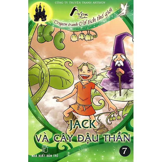 [Download sách] Truyện Tranh Cổ Tích Thế Giới - Jack Và Cây Đậu Thần (Tập 7)