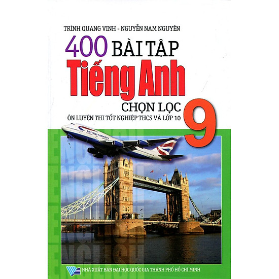 [Download Sách] 400 Bài Tập Tiếng Anh Chọn Lọc Lớp 9