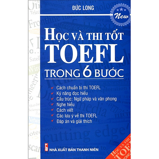 [Download sách] Học Và Thi Tốt TOEFL Trong 6 Bước